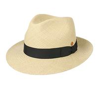 Mayser Chapeau Bogart Albenga Panama Chapeau en Paille Chapeau de Soleil (57 cm - Nature)