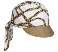 Mayser Bandana avec Visière Millie Graphics Bandana Casquette pour Femme (Taille Unique - Beige)