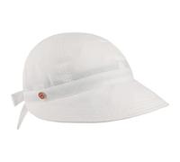 Mayser Casquette a Visiere Priscilla Femme - Made in The EU Pare-Soleil Sportive pour avec Printemps-ete - L (59-60 cm) Blanc