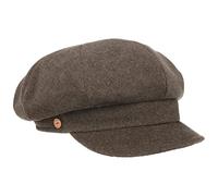 Mayser Casquette Gavroche Casquettes pour Femme Casquette Laine (M (57-58 cm) - Marron)