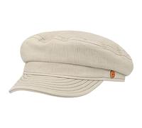 Mayser Casquette Marin Altona Anti UV Casquette pour Femme Casquette Type Gavroche (61 cm - Beige Clair)