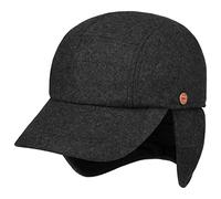 Mayser Casquette Tino Sympatex Homme - Made in The EU pour l'hiver de Baseball Cap avec Visiere, Oreillettes, Doublure, Doublure Automne-Hiver Hiver - 56 cm Anthracite