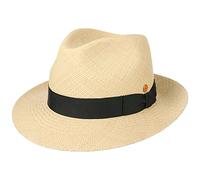 Mayser Chapeau Bogart Albenga Panama Chapeau en Paille Chapeau de Soleil (56 cm - Nature)