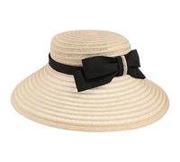 Mayser Chapeau en Chanvre Audrey Chapeau pour Femme Chapeau en Tissu (Taille Unique - Nature)