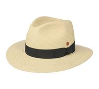Mayser Chapeau Menton Paille Panama Chapeau de Soleil Chapeau Panama (59 cm - Nature)