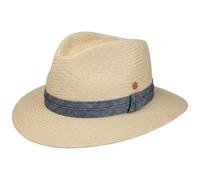 Mayser Gero Contrast Band Chapeau Traveller Panama Fabrique en UE Unisexe Printemps Ete