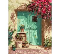 Maysurban Peinture par Numero Adulte DIY Kit de Peinture à l'huile de Bricolage Paint by Numbers Peindre par Nombre Kits sans Cadre 40x50cm