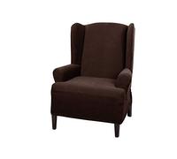 MAYTEX Mills Pixel Housse de Chaise Extensible Ultra Douce pour accoudoir Marron Chocolat