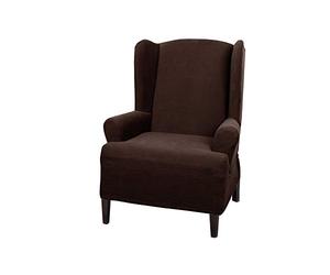 MAYTEX Mills Pixel Housse de Chaise Extensible Ultra Douce pour accoudoir Marron Chocolat