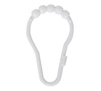 MAYTEX Plastique Glide Roller Anneaux pour Rideau de Douche