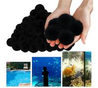 MAYTIIMO Balles filtrantes pour piscine - 1400 g - Pour système de filtration à sable - Remplace 50 kg - Accessoire de piscine - Noir