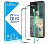 MAYtobe 2 Pièces Verre Trempé pour OPPO A54 5G, A74 5G, A72, A73 5G, A53, A53s, A52, Film Protection écran Sans Bulles, Dureté 9H, Anti-Rayures, Anti-Empreinte, Haut Définition Vitre Protection