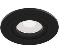 Maytoni Atom spot encastré 1x50 W noir DL023-2-01B