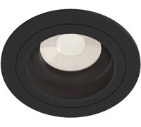 Maytoni Atom spot encastré 1x50 W noir DL025-2-01B