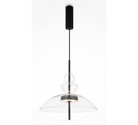 Maytoni Bangkok lampe suspendue 1x12 W noir MOD185PL-L6B3K3