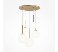 Maytoni Basic form Suspension E14, 5 sources lumineuses, MOD321PL-05G1,