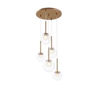 Maytoni Basic form Suspension G9, 5 sources lumineuses, MOD521PL-05G,