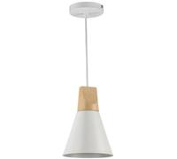 Maytoni Bicones lampe suspendue 1x60 W blanc P359-PL-140-W