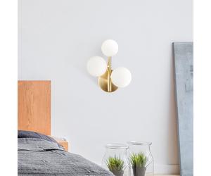 Maytoni Dallas Applique murale à 3 sources lumineuses, G9, MOD545WL-03BS,