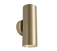 MAYTONI DECORATIVE LIGHTING Applique murale éclairage intérieur Industriel Or mat Aluminium Pour Salon, Cuisine, Chambre, Salle à manger, Bureau GU10, 1 ampoules (non incluses)