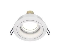 MAYTONI DECORATIVE LIGHTING Éclairage encastrable Atom, Technique Akron, Blanc, en Aluminium