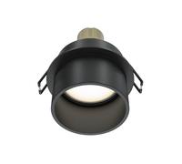 MAYTONI DECORATIVE LIGHTING Éclairage encastrable Reif coloris noir, spot, en aluminium 1 X GU10 (50W) IP 20