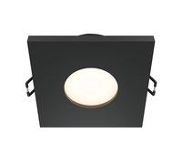 MAYTONI DECORATIVE LIGHTING Éclairage encastrable Spot Stark Noir Aluminium et plastique AC 220-240 GU10 50W Intégré Rond