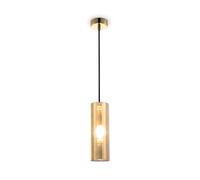 MAYTONI DECORATIVE LIGHTING Luminaire à suspension avec plafond en verre soufflé couleur doré, avec revêtement galvanique de couleur doré 1 X E14 (40W) 230V