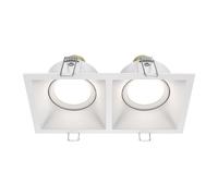 MAYTONI DECORATIVE LIGHTING Luminaire Spot de plafond Dot Blanc IP 20 GU10 Aluminium Pour Salon, Cuisine, Chambre, Salle à manger, Bureau