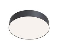 Plafonnier plafonnier salon lumière chambre lampe métal noir LED