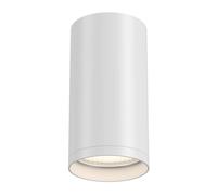 MAYTONI DECORATIVE LIGHTING Spot de plafond moderne, spot, en aluminium, Basic Design, blanc, hauteur 10 cm, cylindre, clair, pour 1 ampoule GU10, 10W non incl.