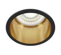 MAYTONI DECORATIVE LIGHTING Spot encastrable Frost noir et doré, en aluminium 1 X GU10 (50W) IP 20