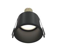 MAYTONI DECORATIVE LIGHTING Spot encastrable Reif noir, en aluminium 1 X GU10 (50W) IP 20