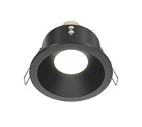 MAYTONI DECORATIVE LIGHTING Spot Encastrable, Série Focus Zoom lampe Style Moderne, Armature en aluminium noir, pour la salle de bain IP65 1 X GU10 (50W) 230v