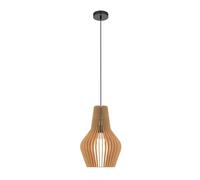 MAYTONI DECORATIVE LIGHTING Suspension Roots Beige Bois Métal Pour Salon, Cuisine, Chambre, Salle à manger, Bureau
