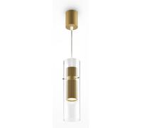 Maytoni Dynamics lampe suspendue 1x50 W doré MOD326PL-01MG