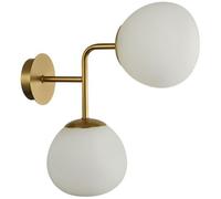 Maytoni Erich applique murale 2x40 W blanc-doré MOD221-WL-02-G