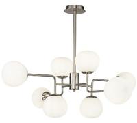 Maytoni Erich plafonnier x40 W blanc-argenté MOD221-PL-08-N