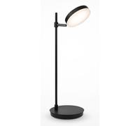 Lampe de table lampe de bureau lampe d'appoint LED réglable noir dimmable
