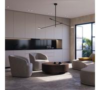 Maytoni Fad Plafonnier à 2 sources lumineuses, LED, MOD070CL-L15B3K1,