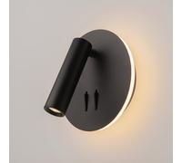 Ios 176 Applique murale LED intégrée Reading Noir