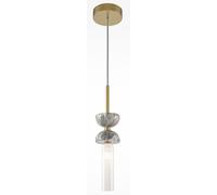Maytoni Kyoto lampe suspendue 1x28 W gris/cendre MOD178PL-01GR