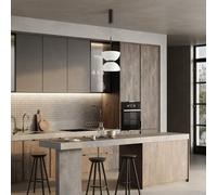 Maytoni Kyoto lampe suspendue 1x11 W noir MOD178PL-L11B3K