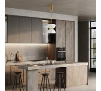Maytoni Kyoto lampe suspendue 1x11 W doré MOD178PL-L11G3K