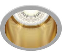 Maytoni Reif spot encastré 1x50 W blanc-doré DL049-01WG
