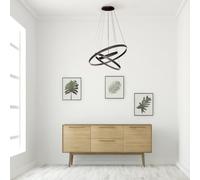 Maytoni Rim Suspension à 3 sources lumineuses, LED, MOD058PL-L100B4K,