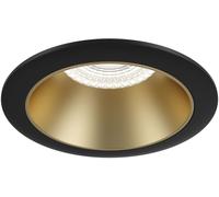 Maytoni Share spot encastré 1x15 W noir-doré DL053-01BMG