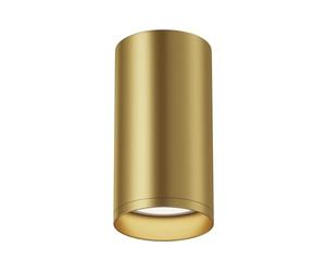 MAYTONI Spot de plafond Série FOCUS S, Moderne en Métal Dorée Mat, Basic Design pour 1 ampoule non incluse, pour tout type de pièce