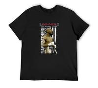 Mayweather Floyd Winner The Money Fight Print Unisex T-Shirts Men Tee Cotton Tops Black Shirt M