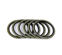 MAYyhem Lot de 10 Joints de vidange d'huile en Caoutchouc et métal, Joints d'étanchéité, Assortiment de Joints de Verrouillage(M15)